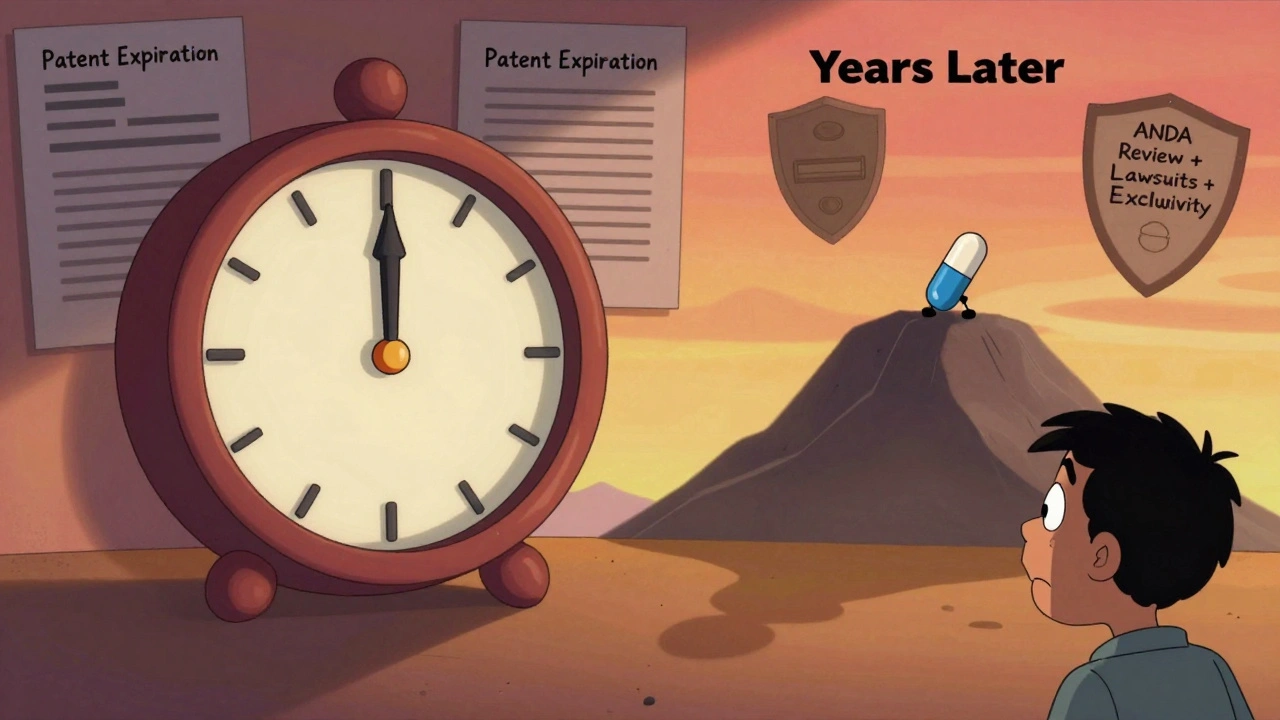 Generic Drug Availability: How Long After Patent Expiration Do They Actually Hit the Market?