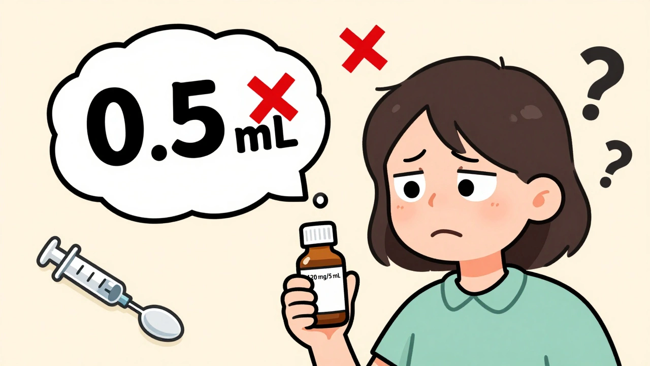 How to Read Dose Measurements on Liquid Prescription Labels