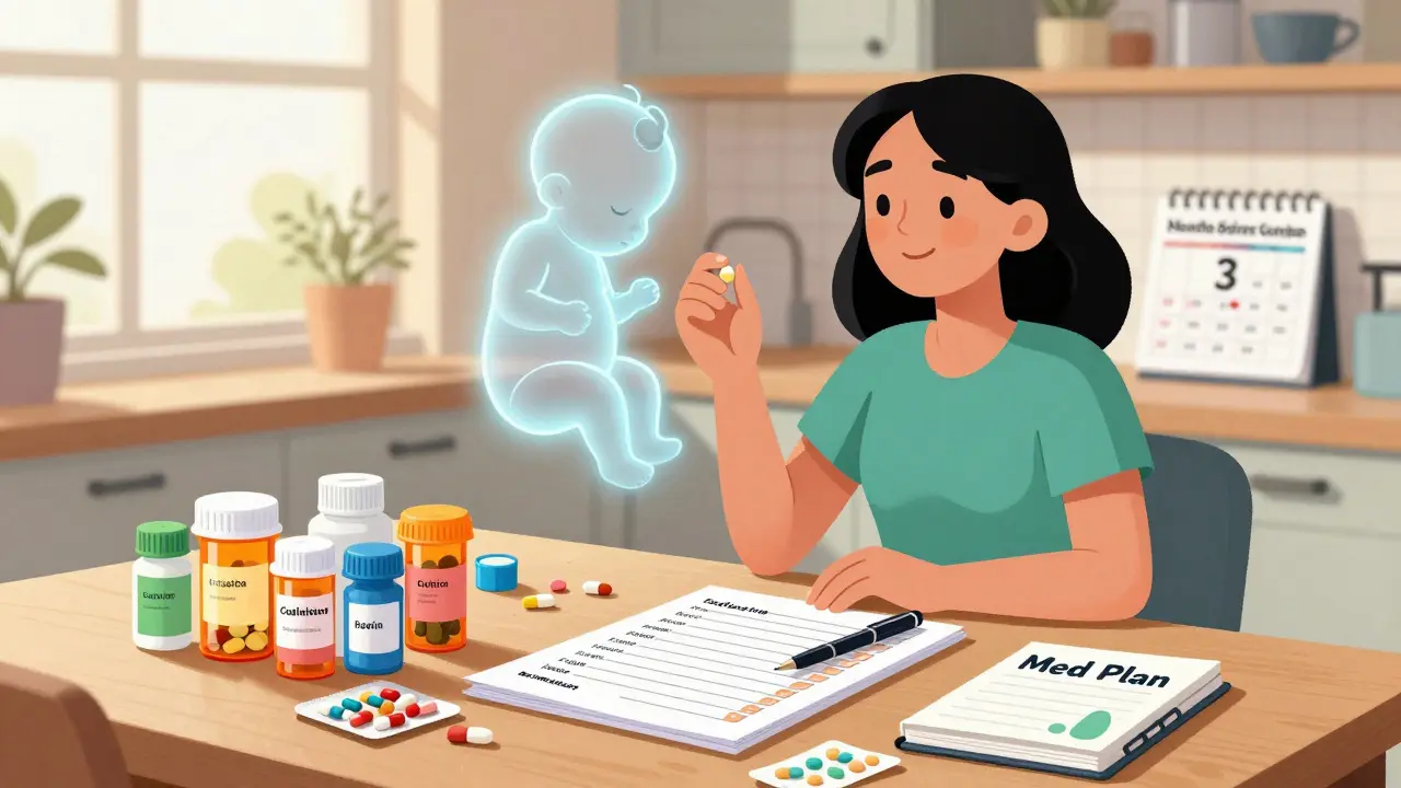 How to Create a Medication Plan Before Conception for Safety